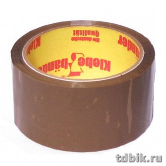 Скотч цветной коричневый 48 мм *50 м, 45 мкм