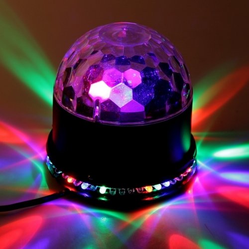 Шар световой "Вокруг сферы" 220V, черный