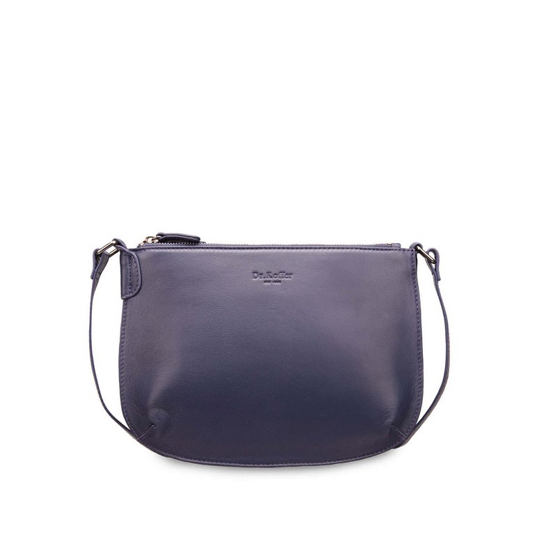 Сумка женская Dr.Koffer 27х19х9см см, нат.кожа фиолетовая