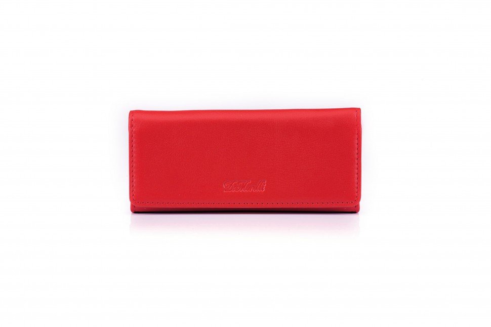 Футляр для ключей  D.Morelli "Red-2" из нат.кожи, на кнопках