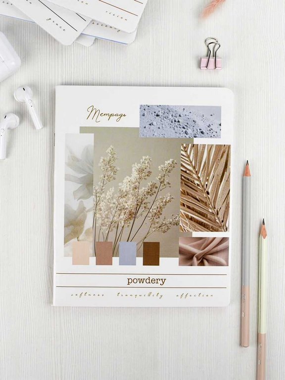 Тетрадь 48 лист кл. А5+ на скрепке "КОЛЛАЖ" 5 ВИДОВ