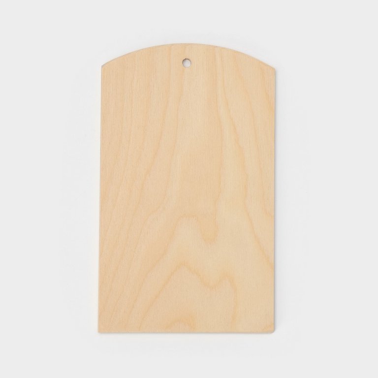 Доска под роспись 25*15*0,6 см Доляна дерево