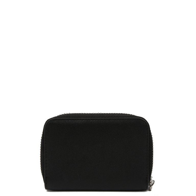 Визитница FABRETTI нат. кожа, 10,5х7х2 см, черный