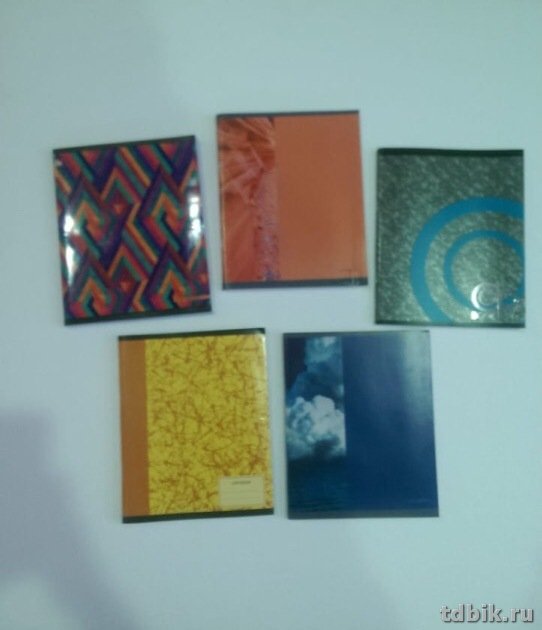 Тетрадь 96 лист кл. А5 на скрепке, обложка картон с рисунком