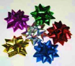 Бант Звезда  2,5см (ассорти)