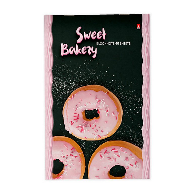 Блокнот А5  40л., 127*200 мм, на скрепке Альт "ДОНАТ РУЛИТ!" мягкая обл., 4 вида