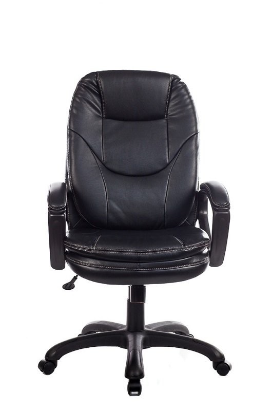 Кресло руководителя Бюрократ CH-868LT/#B (искусств. кожа, черный)