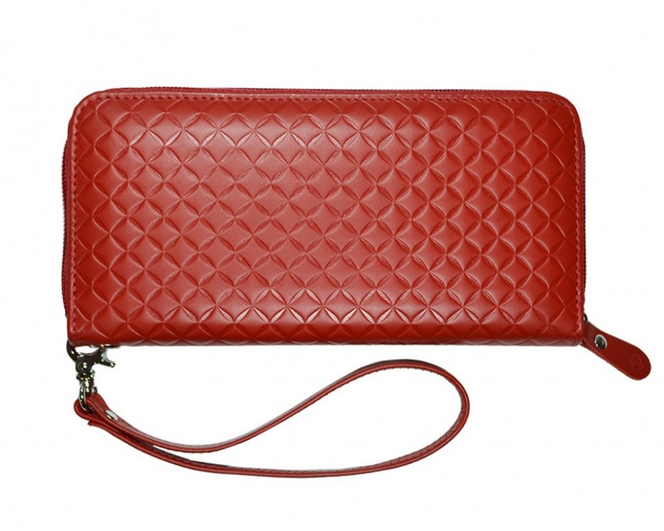 Портмоне женское большое Форсаж-8, нат. кожа