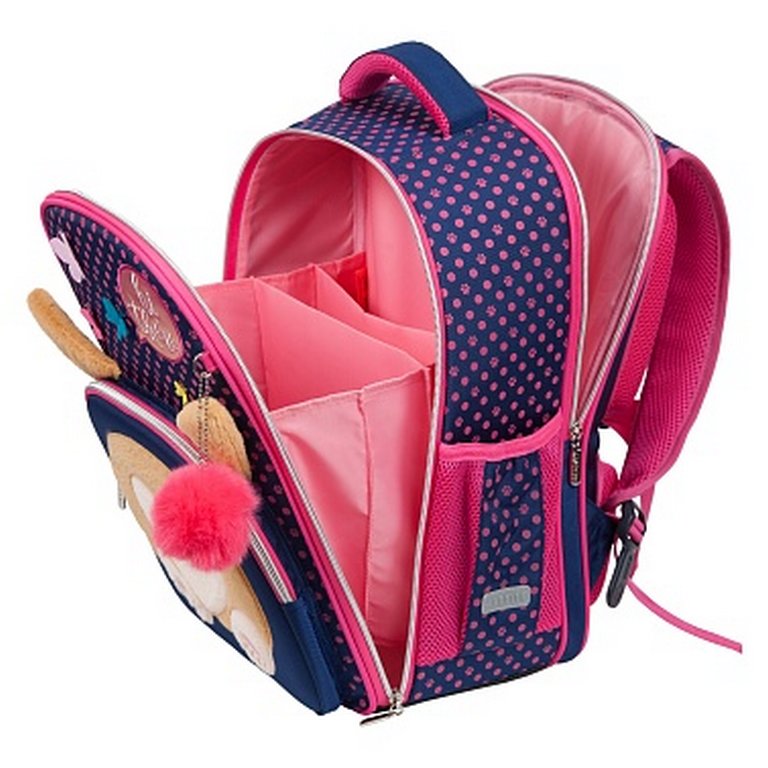 Рюкзак каркасный для девочки deVENTE "Next  Move On" 28*37*18м, 1000гр.