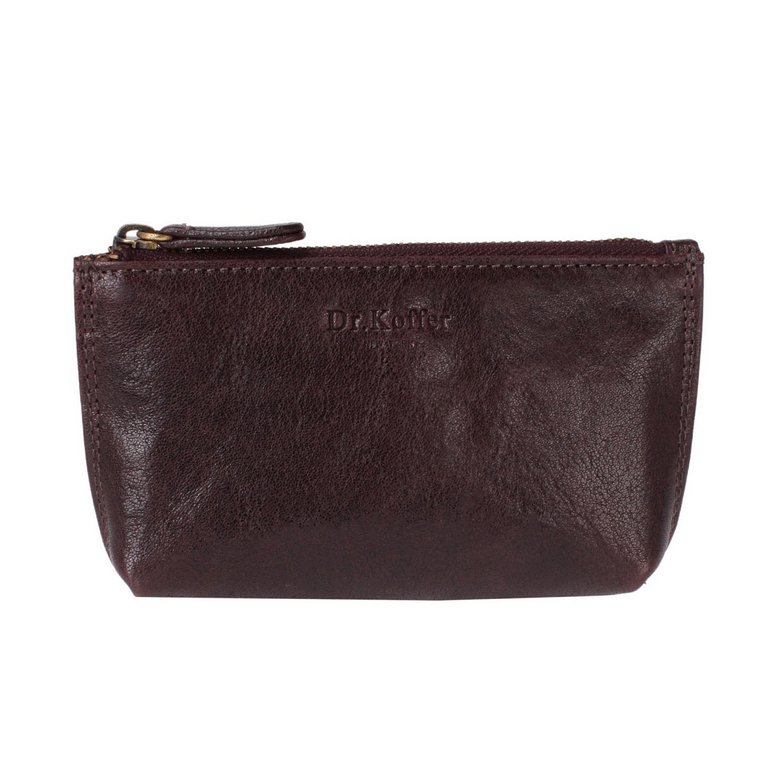 Футляр для ключей Dr.Koffer 7,5*14 см, коричневый