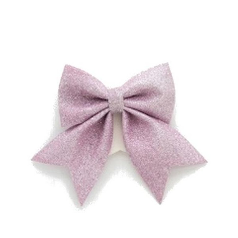 Бант розовый  1 шт, 15,5*18 см