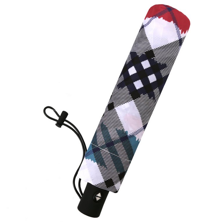 Зонт женский суперавтомат Fabretti, мини , 3 сложения, эпонж