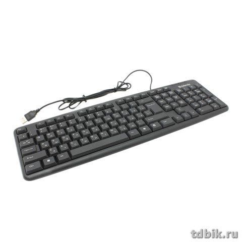 Клавиатура Defender "Element HB-520", USB, цв. черный