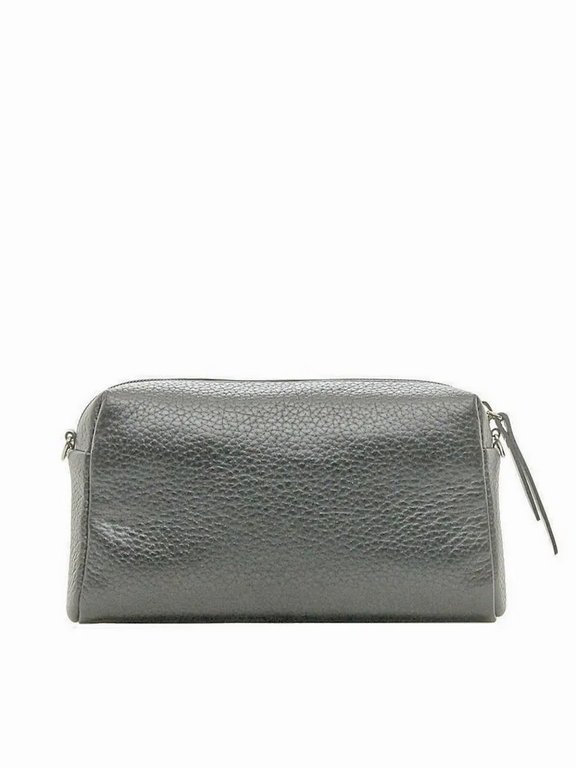 Сумка женская Mistral малая, цвет серый, кожа