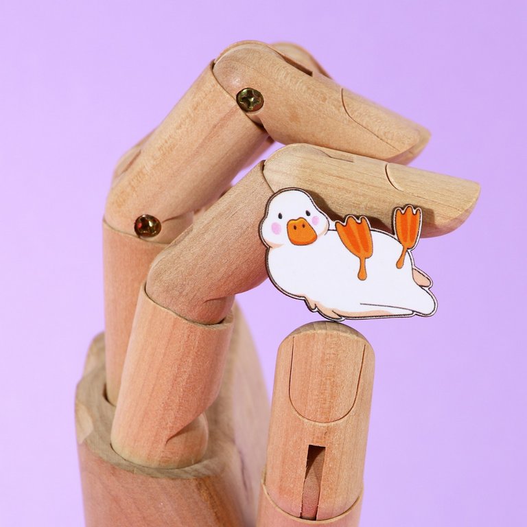 Значок дерево "Кря" серия мемы , 3,3х2,3 см