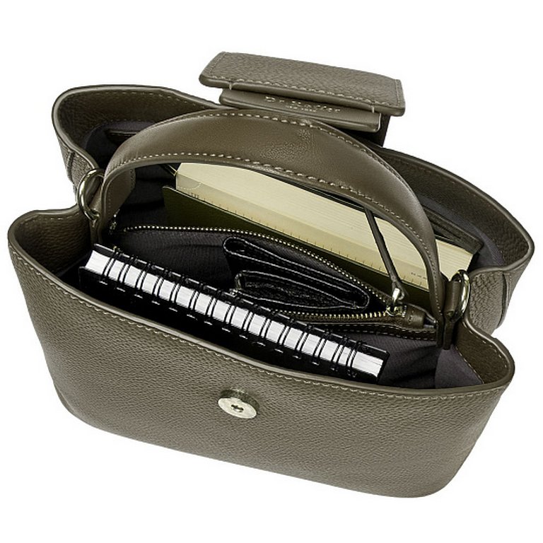 Сумка женская Dr.Koffer 25x22x14 см, нат.кожа