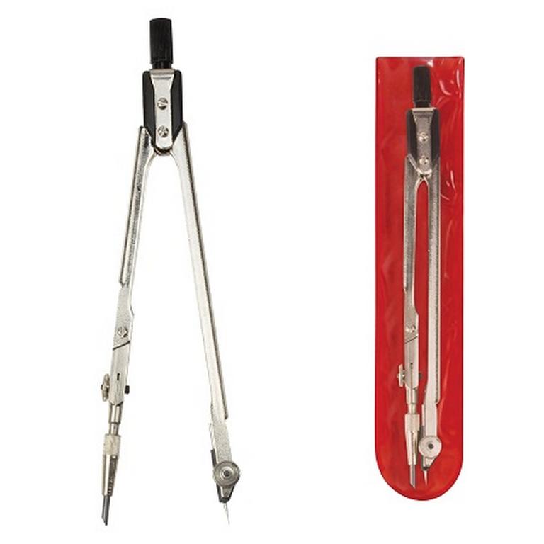 Циркуль 155 мм в чехле ГЛОБУС (металл)