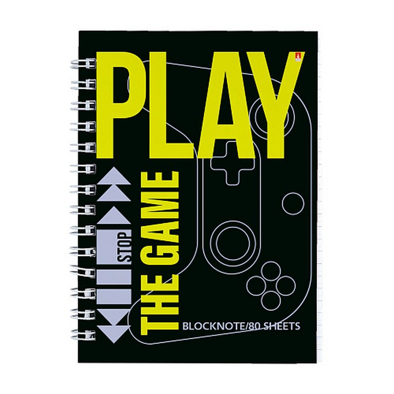 Бизнес-блокнот А6  80л., 100*134 мм, Альт "МИКС" 5 видов