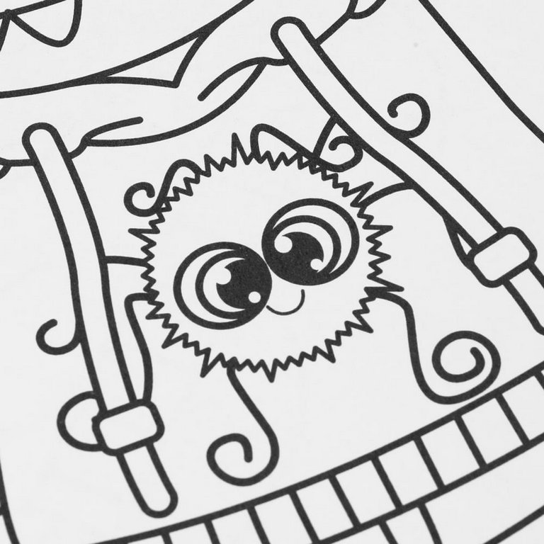 Раскраска А4 "Бомбическая раскраска. Весёлое путешествие Лала и Бубу" 16 стр. Умка