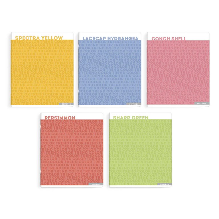 Тетрадь 96 лист лин. А5 на скрепке "Цвета природы" ассорти