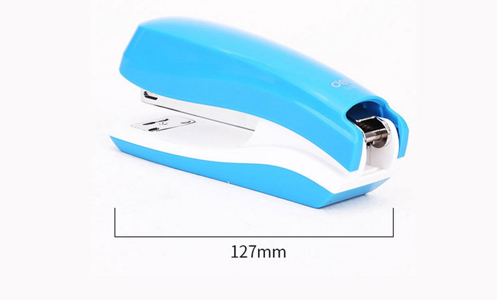 Степлер 24/6 до 15л Deli "Rio" ассорти