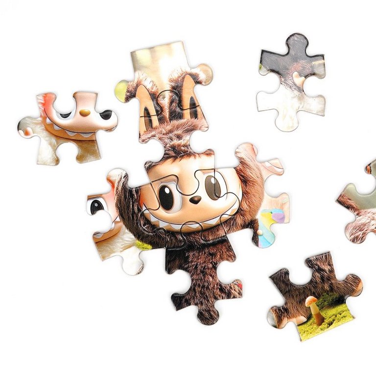 Пазлы   35 дет. "Пушистый монстрик" Умные игры