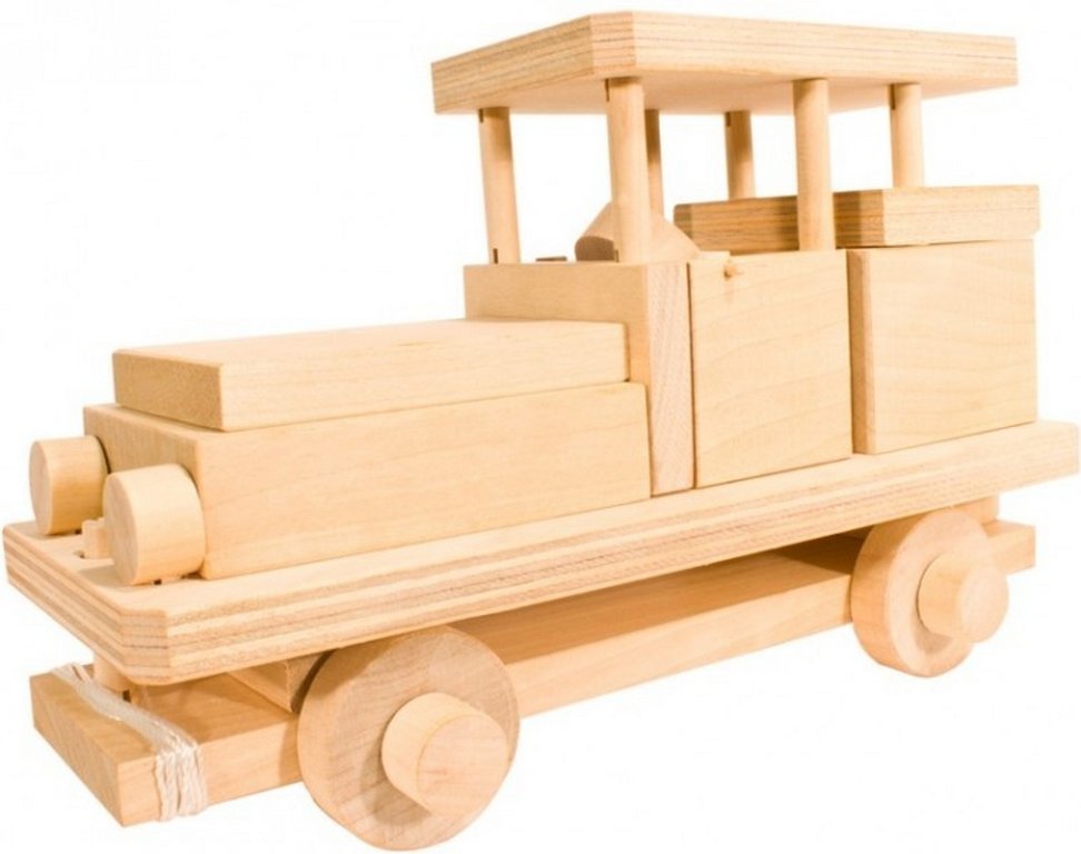 Конструктор деревянный "Автомобиль "Модель-2" (4+) Пелси