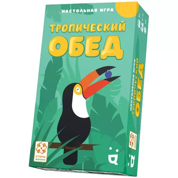Игра настольная  .6+ с карточками "Тропический обед" Стиль жизни