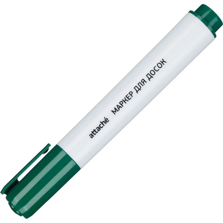 Маркер для доски Attache 5мм зеленый круглый