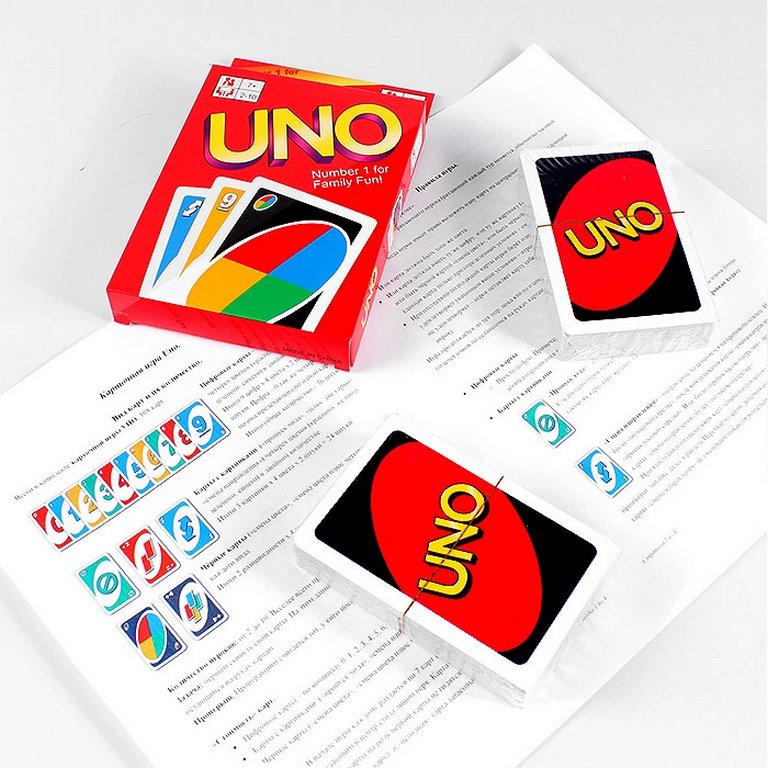 Игра настольная  .7+ с карточками "UNO" Darvish