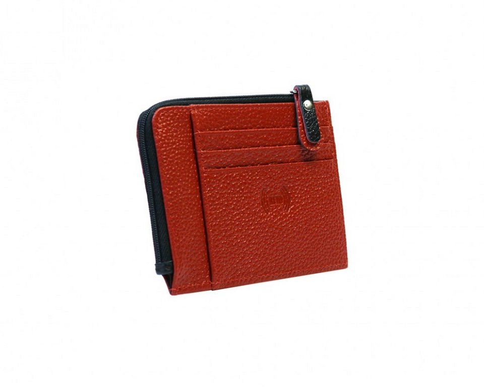 Картхолдер D.Morelli "Бриенна" с RFID-защитой, нат.кожа цв. красный
