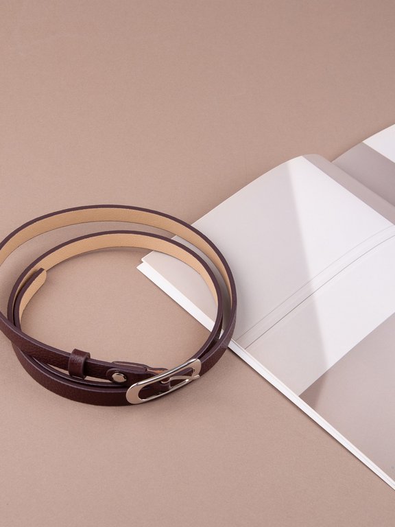 Ремень Alliance нат. кожа,  ширина 15мм, вишня