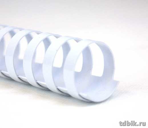 Гребенки пласт. d = 28 mm (бел) 50 шт/уп (270 листов) РеалИСТ