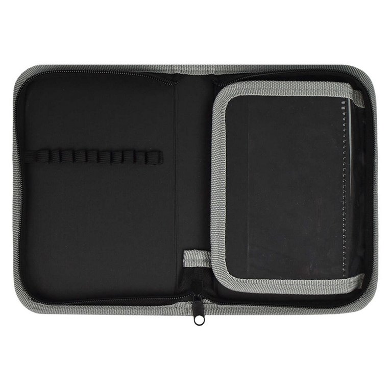 Пенал 1 отд. 1 откид. планка для мальчика Феникс+ "Гонки" 13.3x20x3.5 см, ткань