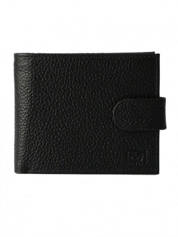 Портмоне D.Morelli мужское "Texas" с хляст., нат.кожа, цвет черный