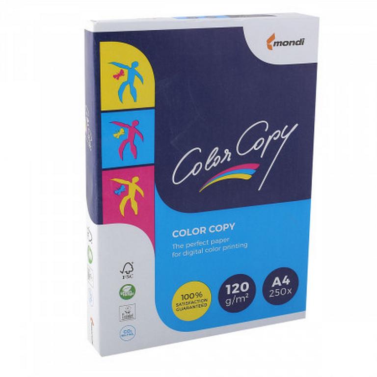 Бумага для полноцв. печати Color Copy А4 (210*297мм) 120 гр. (250л)