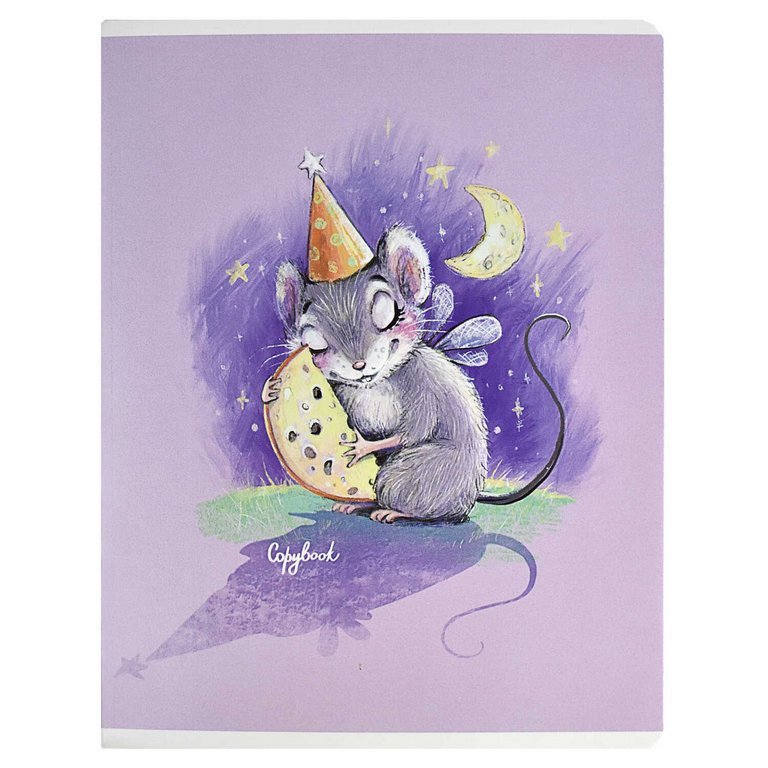 Тетрадь 48 лист кл. А5 на скрепке "ПРОСТЫЕ РАДОСТИ"