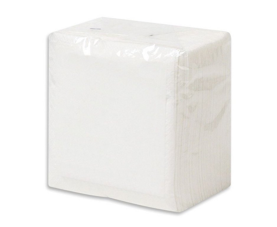 Салфетки белые 23х23 TomPaper, 100 шт/уп