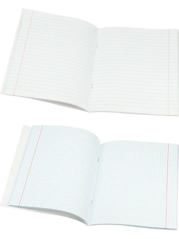 Тетради в наборе 48 лист (10шт/уп предм.тетрадей) А5 на скрепке, со справ. мат-ом "Жил был кот"