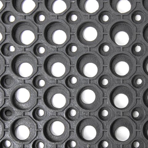 Коврик придверный грязесборный, резиновый ячеистый  90х150х1,2 см