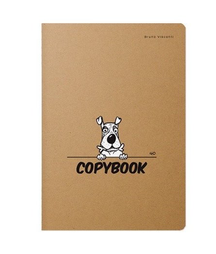 Тетрадь 40 лист кл. А5 на сшивке "DOG CRAFT"