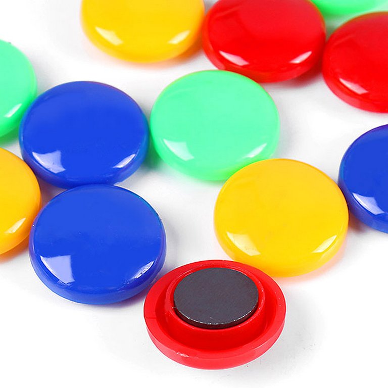 Магниты диаметр 30 мм (12шт/уп) цветные Darvish