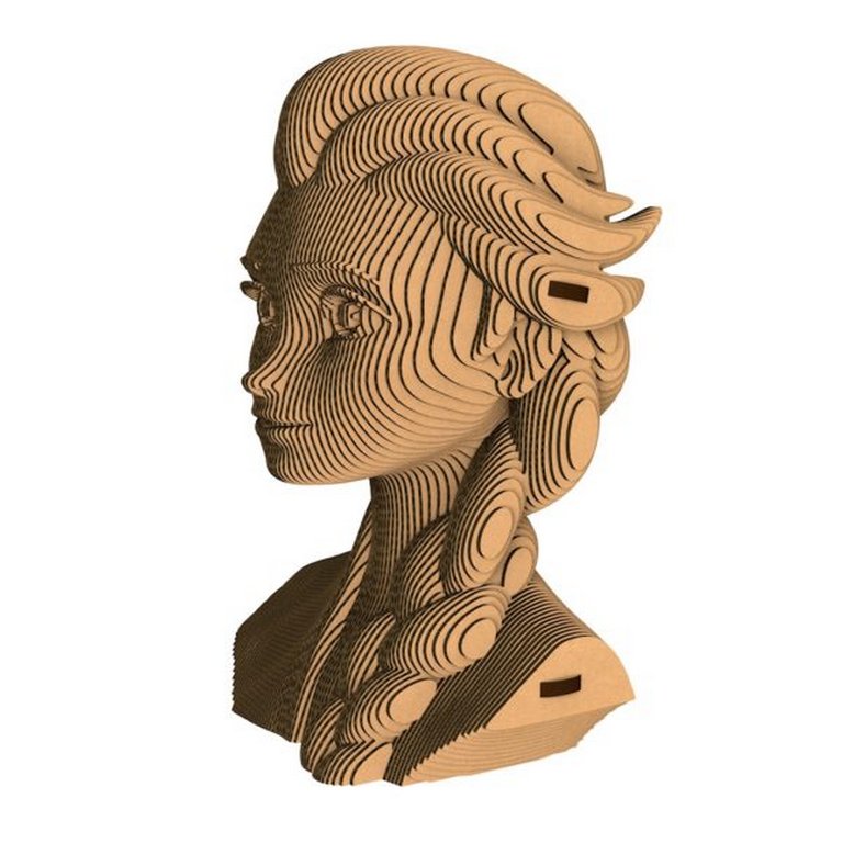 Сборная модель из гофрокартона "Эльза" h=18см, 123 дет., 6+, 5cult