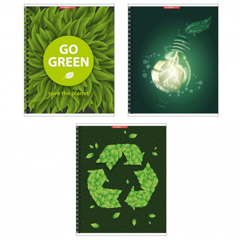 Тетрадь 48 лист кл. А5 на спирали "Сохрани планету" полн. УФ