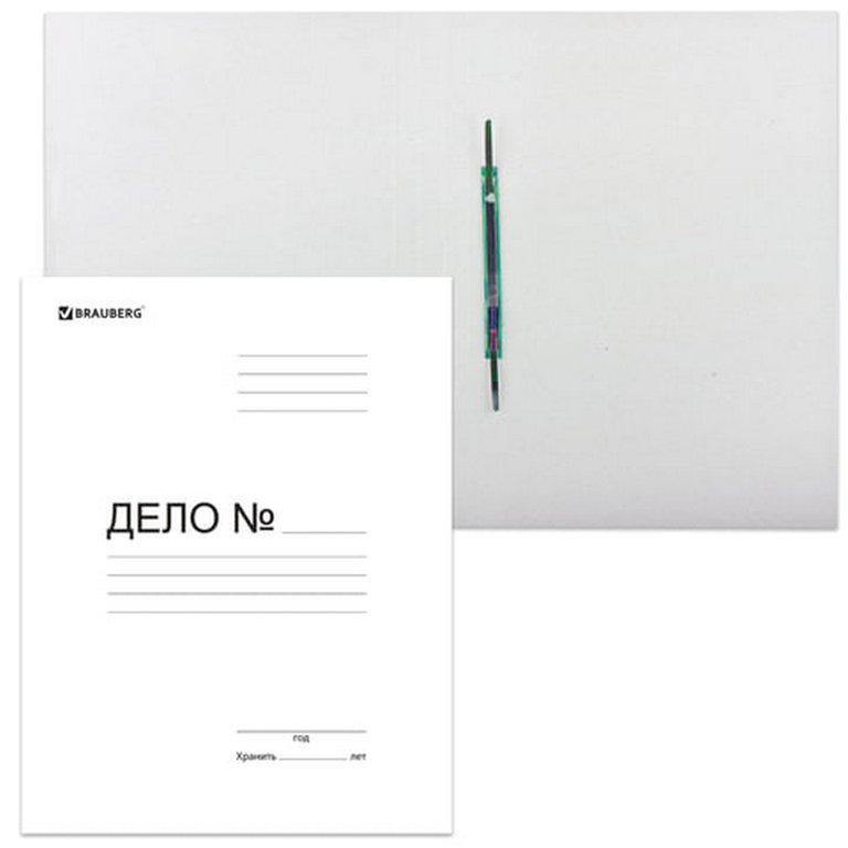 Папка-скоросшиватель Дело картон 360 г/м2, Attomex