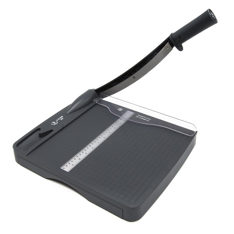 Резак для бумаги сабельный А4 до 12 л с органайзером JLS 948