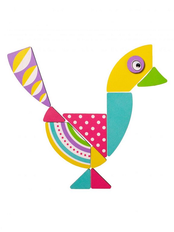 Головоломка из дерева "Любимые питомцы" WOODLENDTOYS