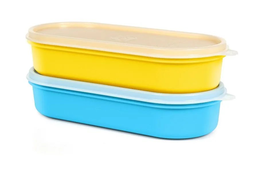 Контейнер для продуктов, с герметичной крышкой, 500 мл, Tupperware "Эллипс" набор 2шт