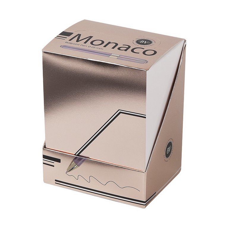 Ручка шариковая Bruno Visconti "Monaco Pearl" 0,5мм синяя (пурпурный хамелион корпус)