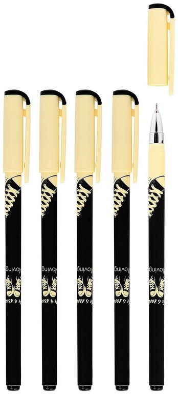 Ручка шариковая с рис. масляная LOREX "YOUTH KEDS" синяя (ст.140мм, лин.0,5)